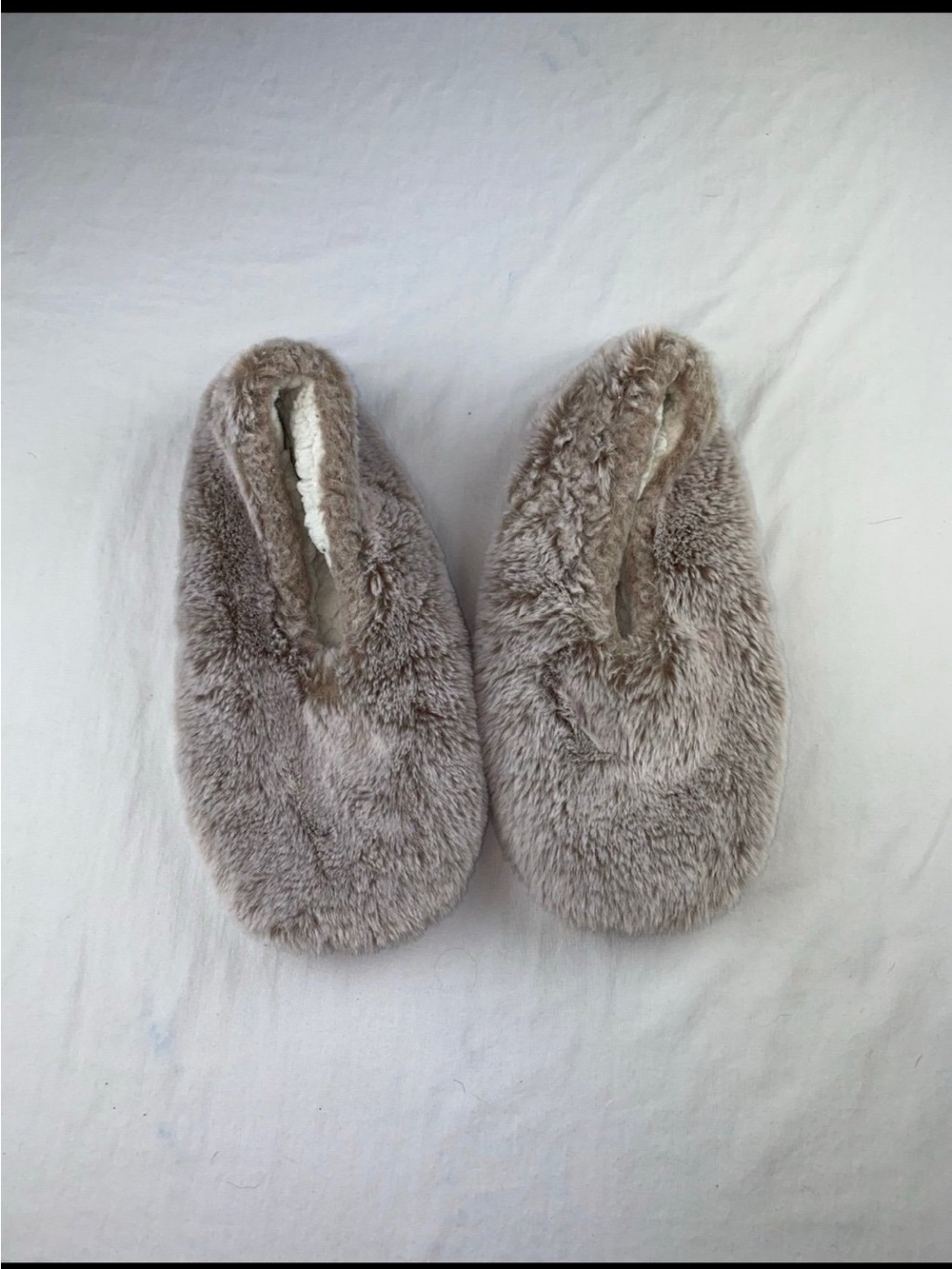 Fuzzy slippers